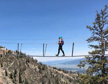 Via Ferrata- Jackson Hole's newest high alpine adventure.