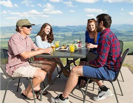 No car? No problem. Spend a day in Teton Village. 